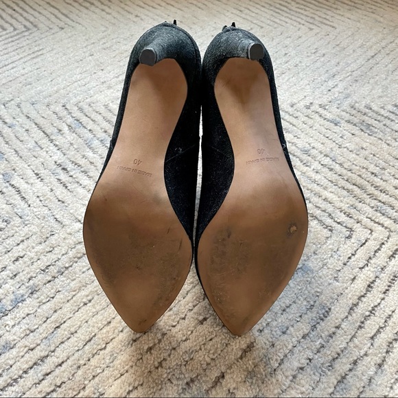 Howsty Patterned Cuff Suede Booties - Picture 6 of 6